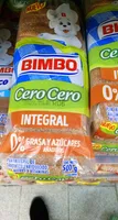 Pan de Sandwich Cero Cero Integral Sin grasas y Sin Azucar