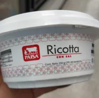 ricotta con sal