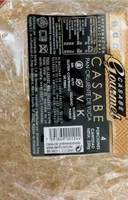casabe crujiente de yuca