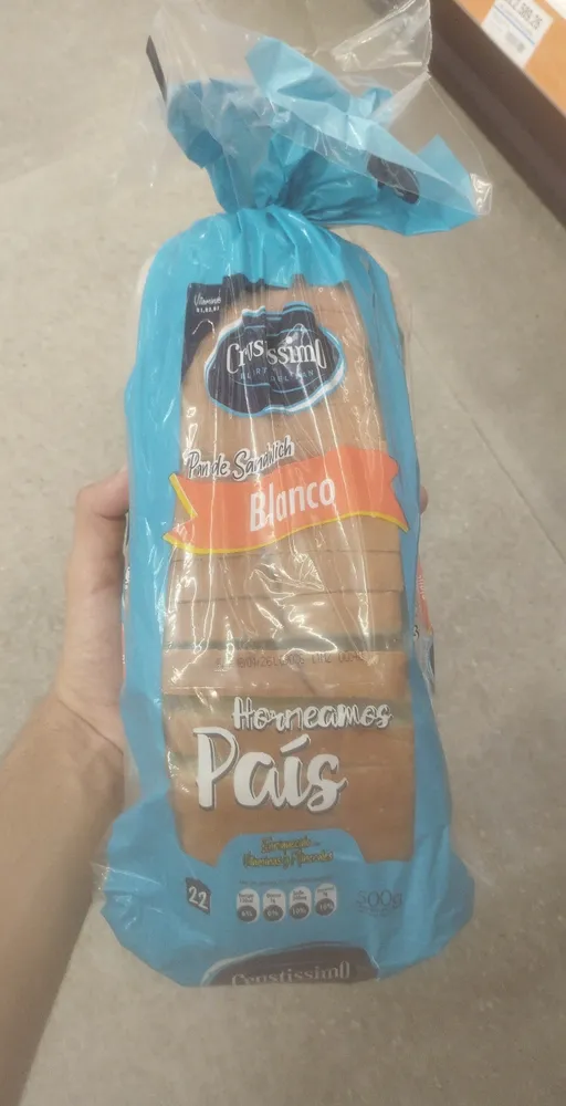 Pan Crustissimo Blanco