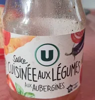Sauce cuisinée aux légumes aux aubergines