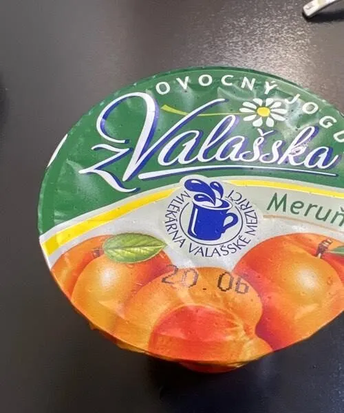 Ovocný jogurt Meruňka