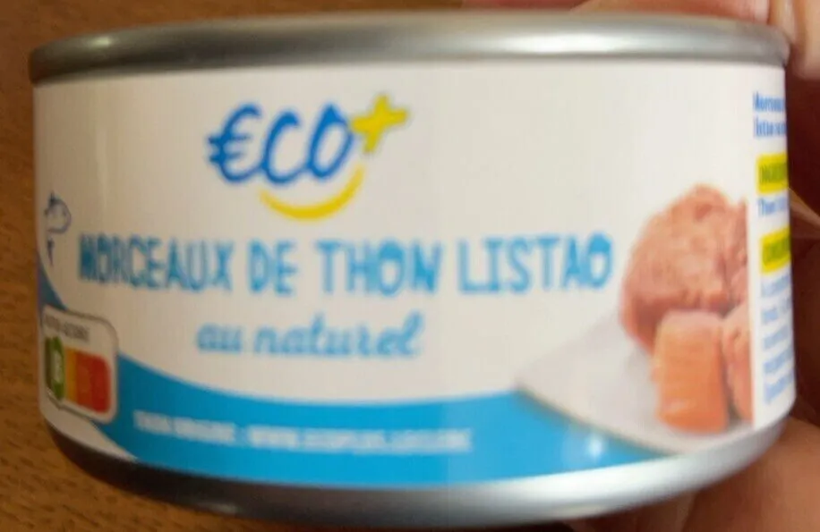 Morceaux de thon listao
