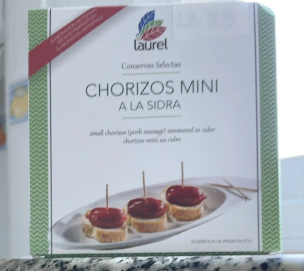 Chorizos Mini a la sidra