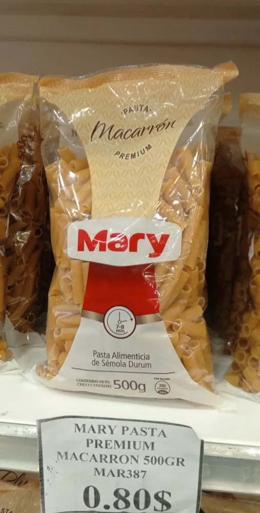 Pasta macarrón premium
