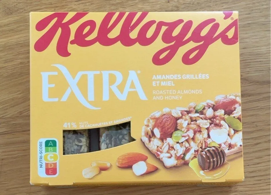 Barres Amandes grillées et miel