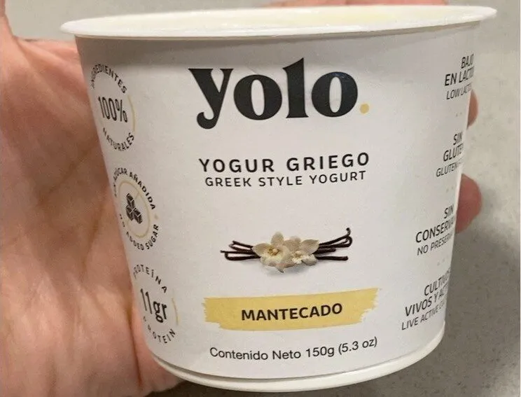 Yogur griego mantecado