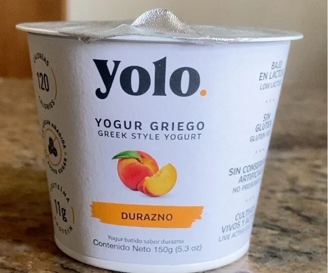 Yogurt Yolo Durazno
