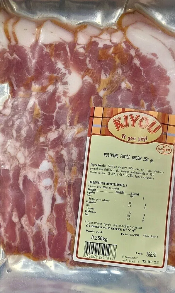 Poitrine Fumée Bacon