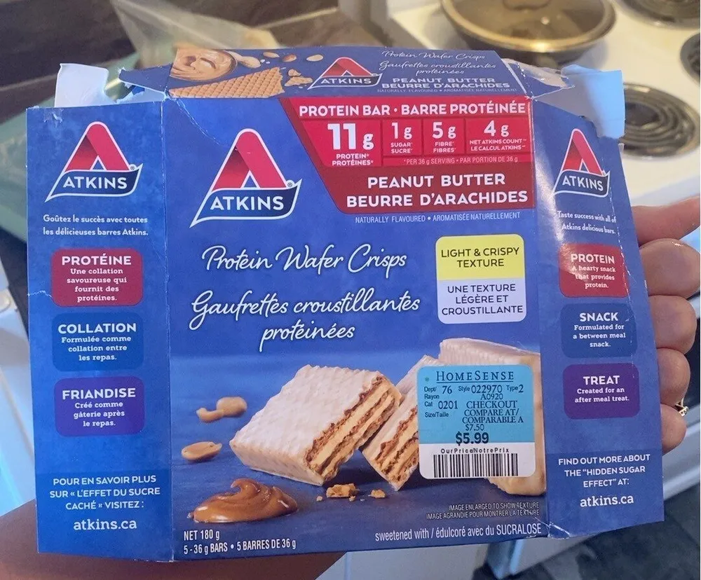 Gaufrettes protéinées