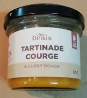 Tartinade courge & curry rouge