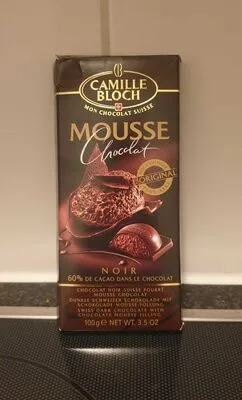 Chocolat Noir Suisse Fourré Mousse Chocolat