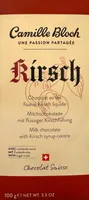 Kirsch - Schweizer Milchschokolade mit flüssiger Kirschfüllung & Zuckerkruste
