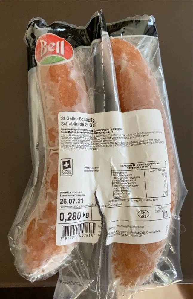Schublig de St. Gall
