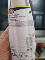 Saucisse à rôtir de poulet