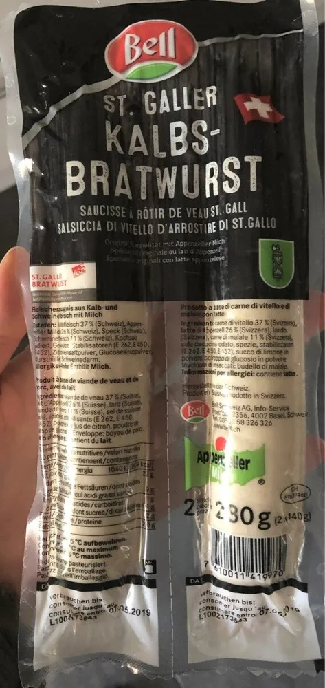 Saucisse a rotir de veau