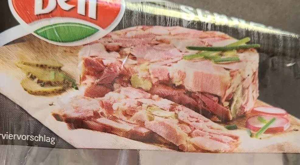 Tête marbrée