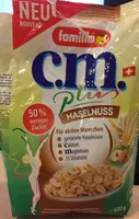 Muesli croquant avec des mineraux et des vitamines