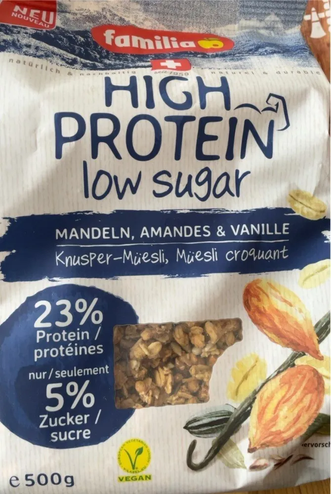 High Protein Low Sugar