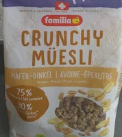 Crunchy müesli avoine-épautre