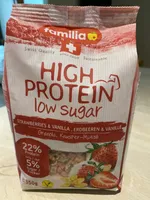 High Protein Low Sugar Strawberries & Vanilla Granola
