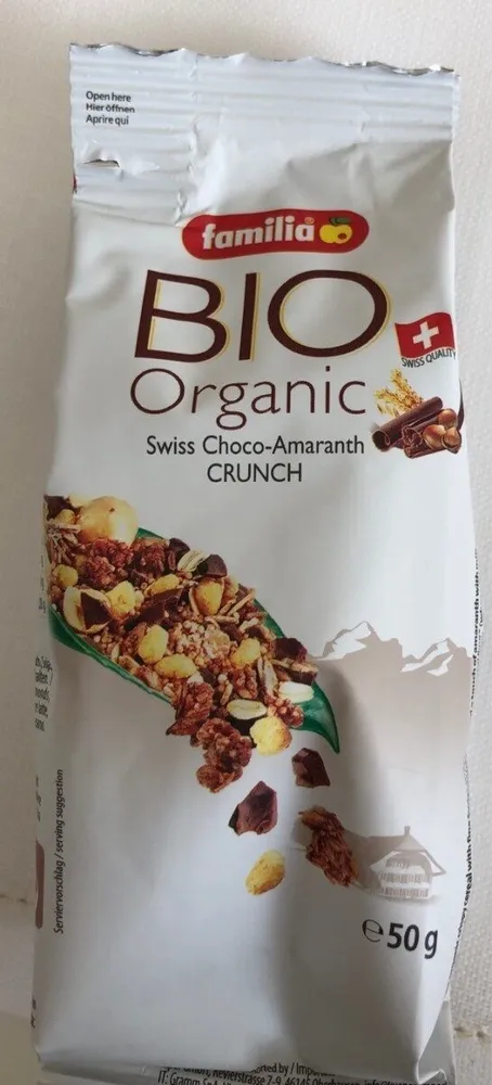 Swiss choco amaranth CRUNCH