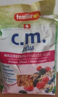 Müesli croquant baies des bois