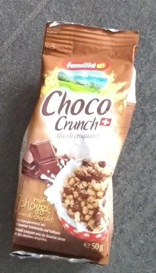 Choco crunch müesli croquant