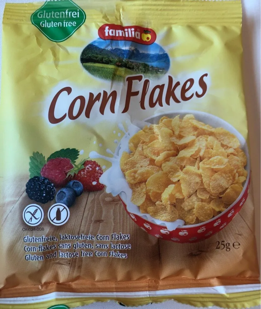 Corn Flakes sans gluten sans lactose