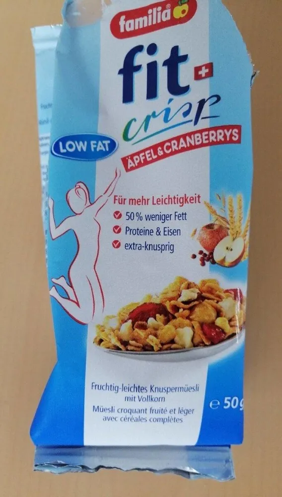 Fit crisp pomme cranberry