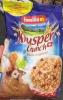 Knusper Crunch Müesli croquant avec des noisettes et du miel