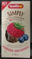 Simply muesli cuit au four