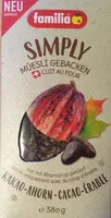 Simply Müesli Cacao-Erable