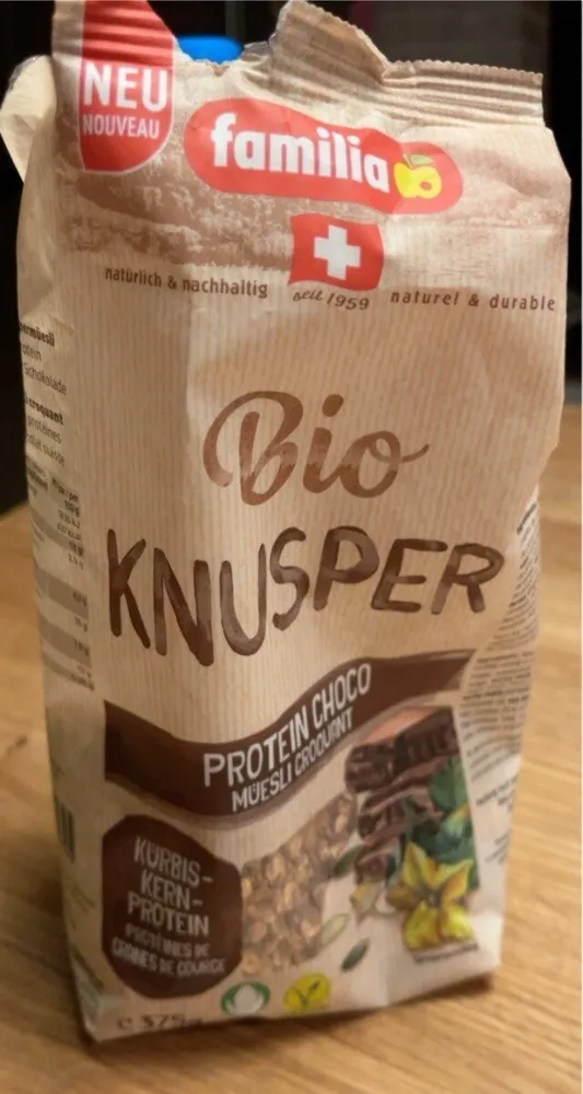 Bio knusper Protein Choco