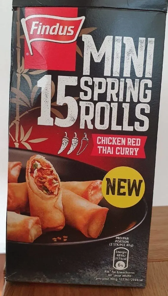 Mini 15 spring rolls