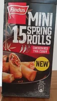 Mini 15 spring rolls