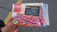 Himbeeren und Heidelbeeren Fruchtmix