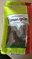Linsen grün