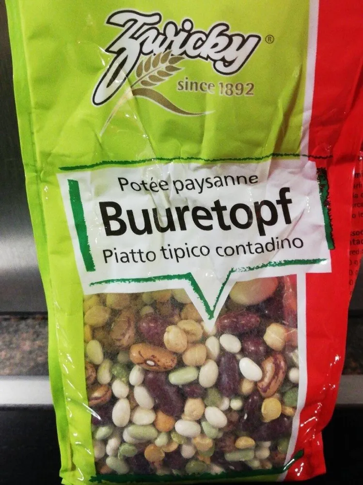 Bohnen: Buuretopf