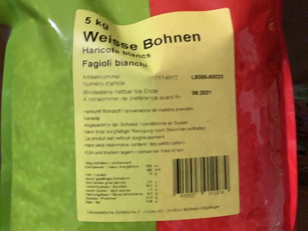 Weisse Bohnen