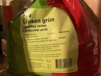 Linsen grün
