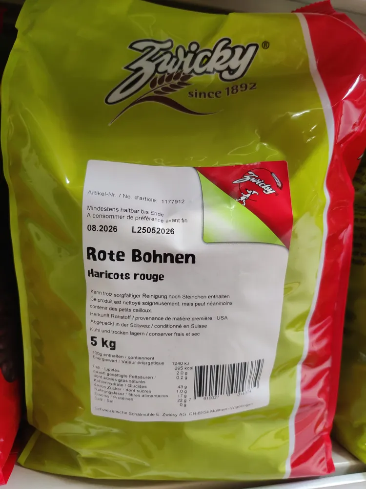 Rote Bohnen