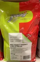 Grsines de chia noir