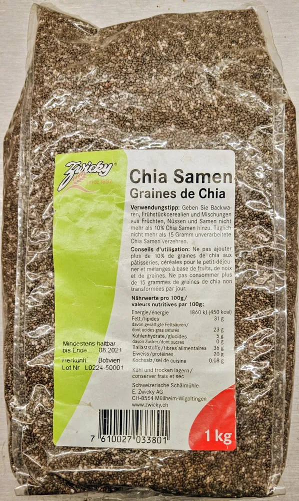 Chia Samen / Graines de Chia