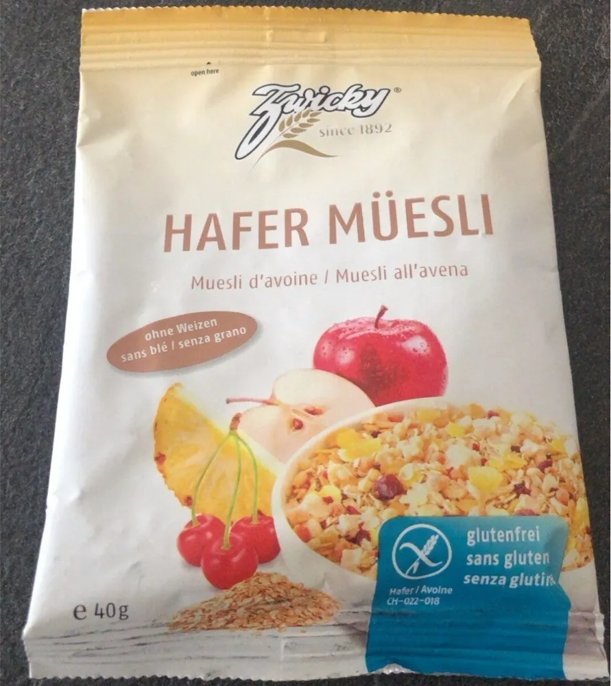 Müseli pommes