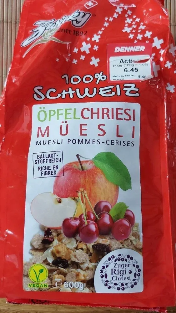 Opfelchreiesi muesli