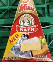 9 Minis Brie Suisse