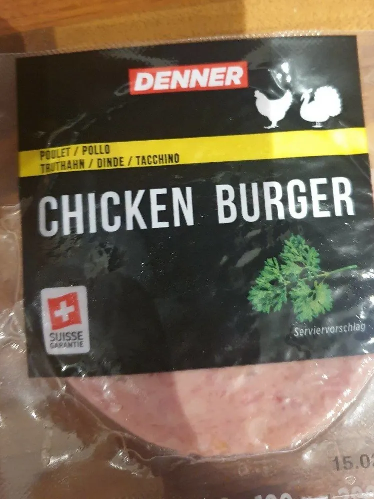 Chicken burger