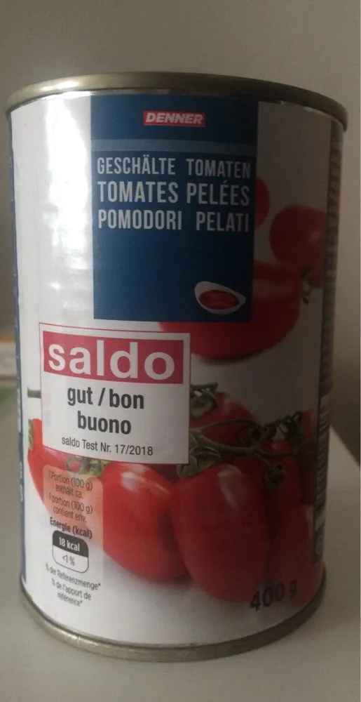 Tomates pelées