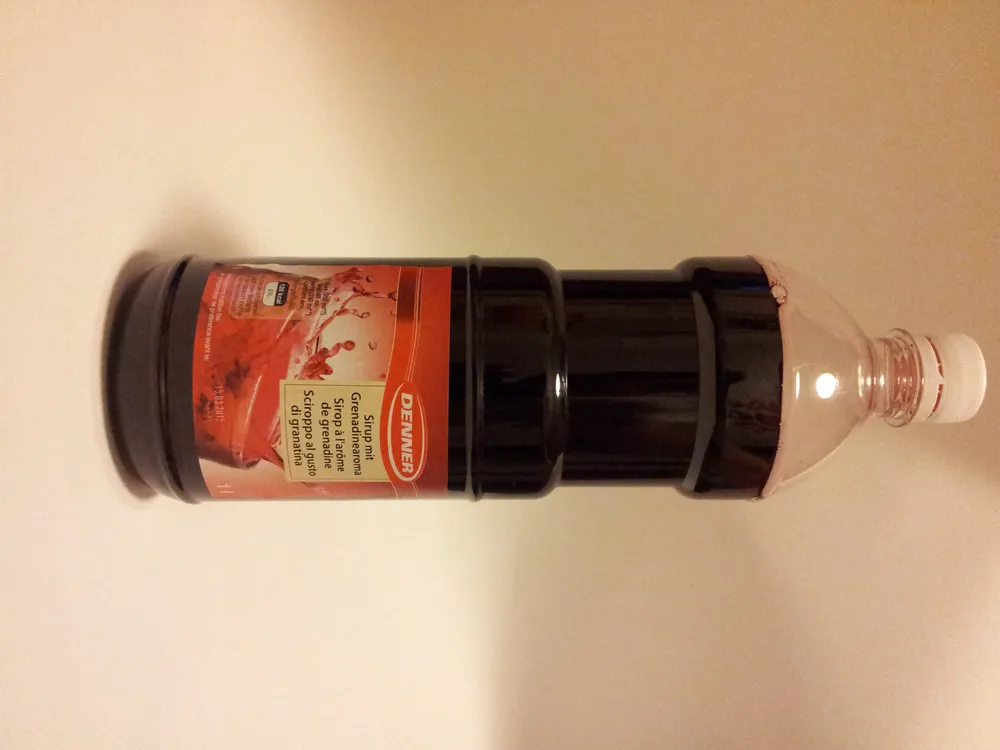 Sirop à l'arôme de grenadine